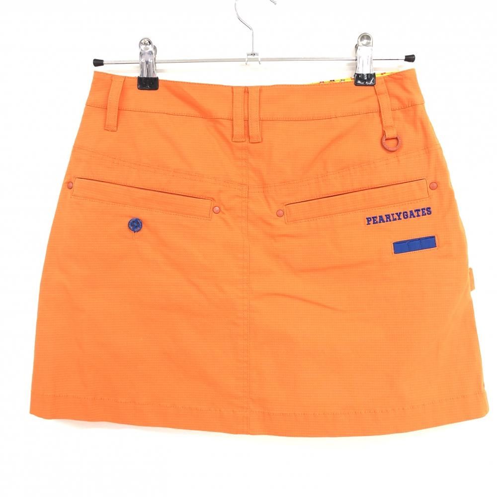 パーリーゲイツ☆スカート1 &バイザーセット　オレンジ パーリーゲイツ スカート 0 レディース オレンジ