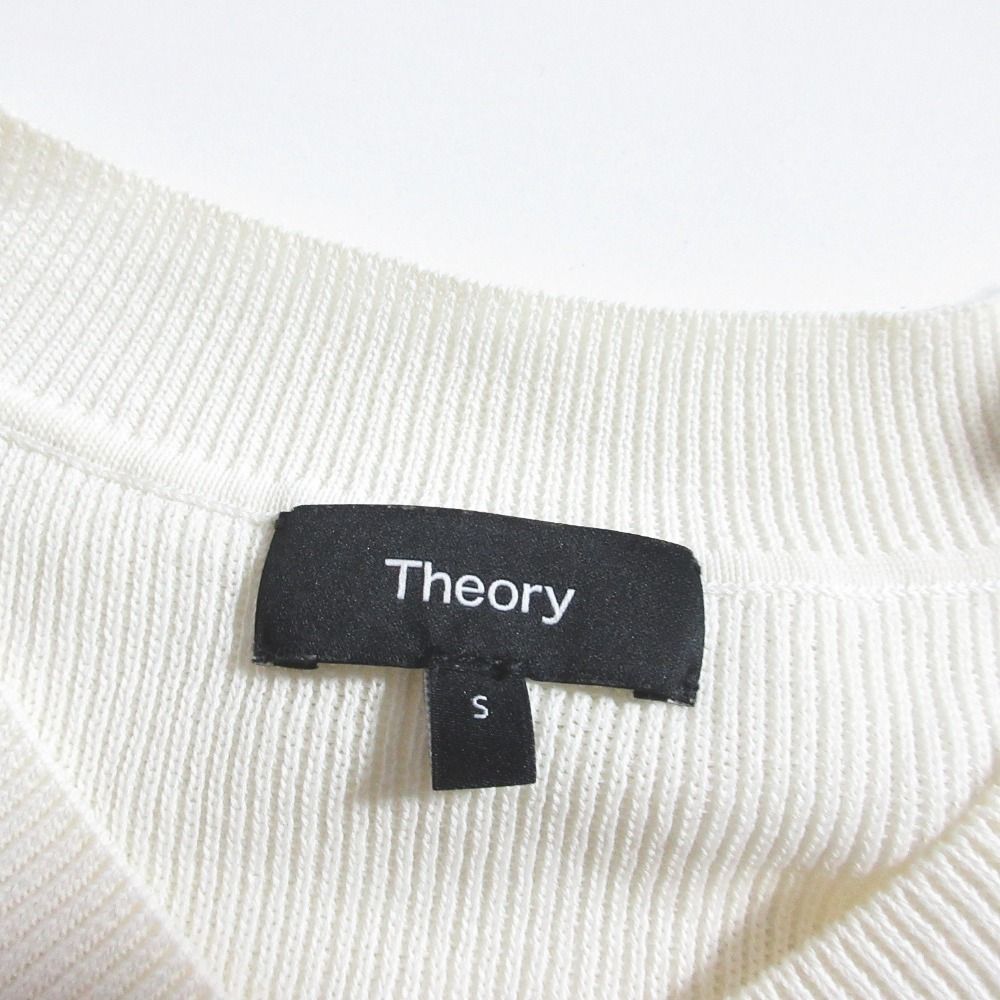 Theory - 23ss購入■Theory セオリー■ドライコットン 半袖ニット ウォッシャブル Theory - 23ss購入□Theory セオリー□ドライコットン 半袖