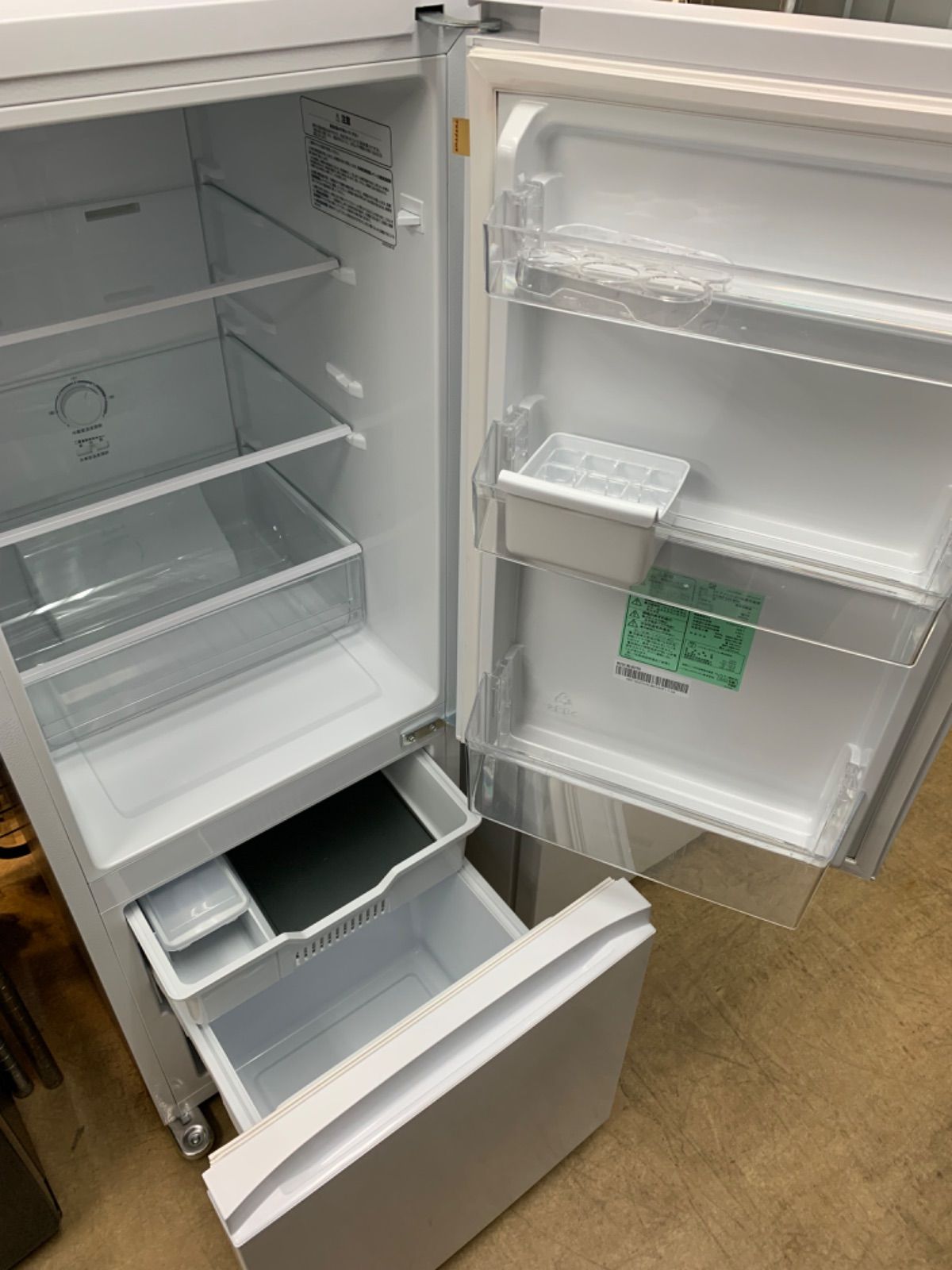 TAG iabel 2ドア冷蔵庫 自動霜取り 162L 2022年製 AT-RF160-WH 冷蔵庫 