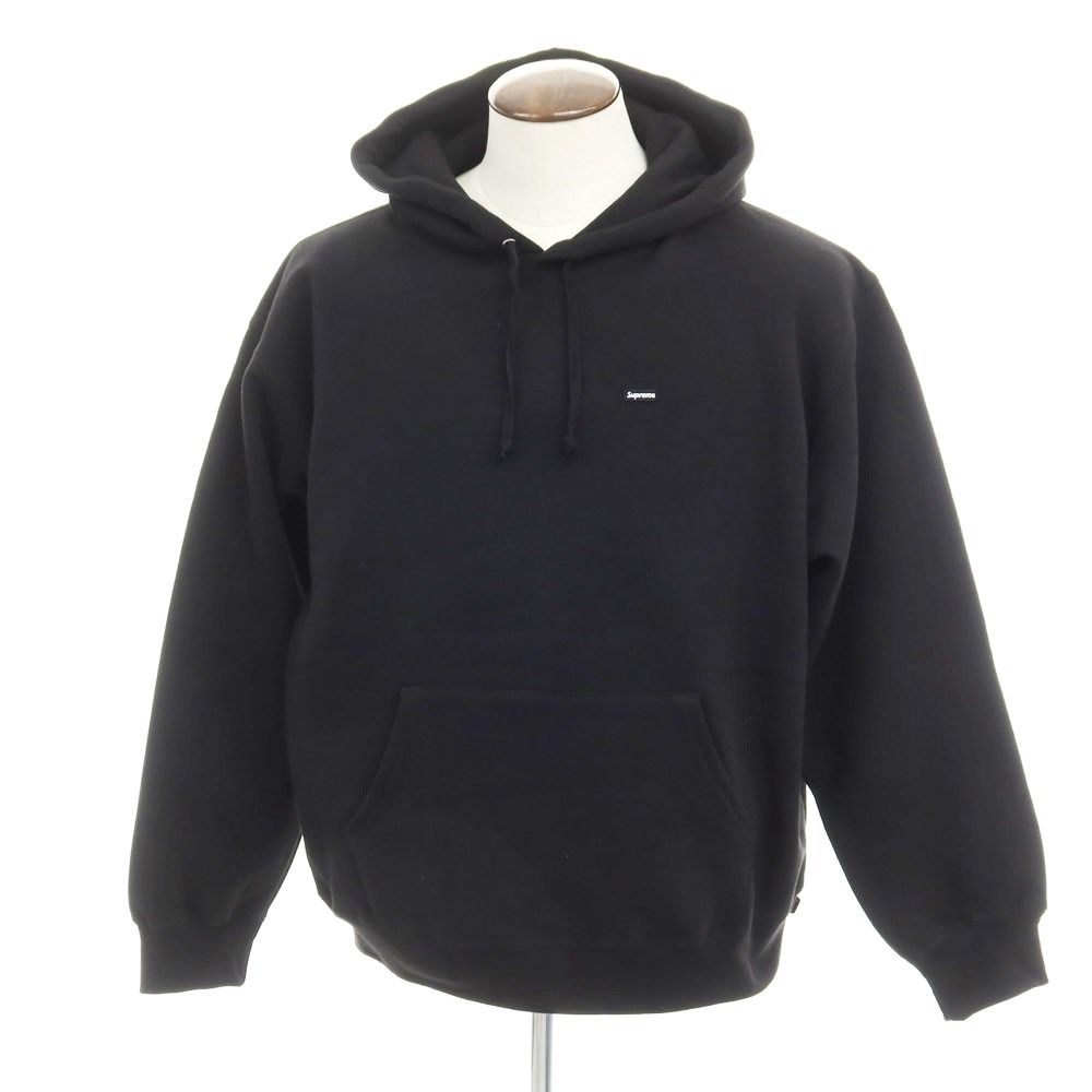 【中古】シュプリーム Supreme 2024年春夏 Small Box Hooded Sweatshirt プルオーバー パーカー ブラック【サイズL】【メンズ】
