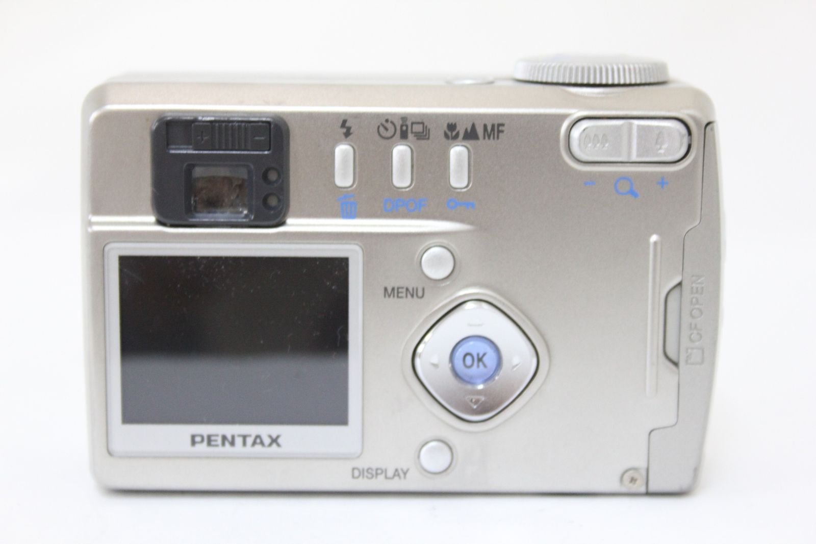 ペンタックス PENTAX Optio 430 シルバー コンパクトデジタルカメラ