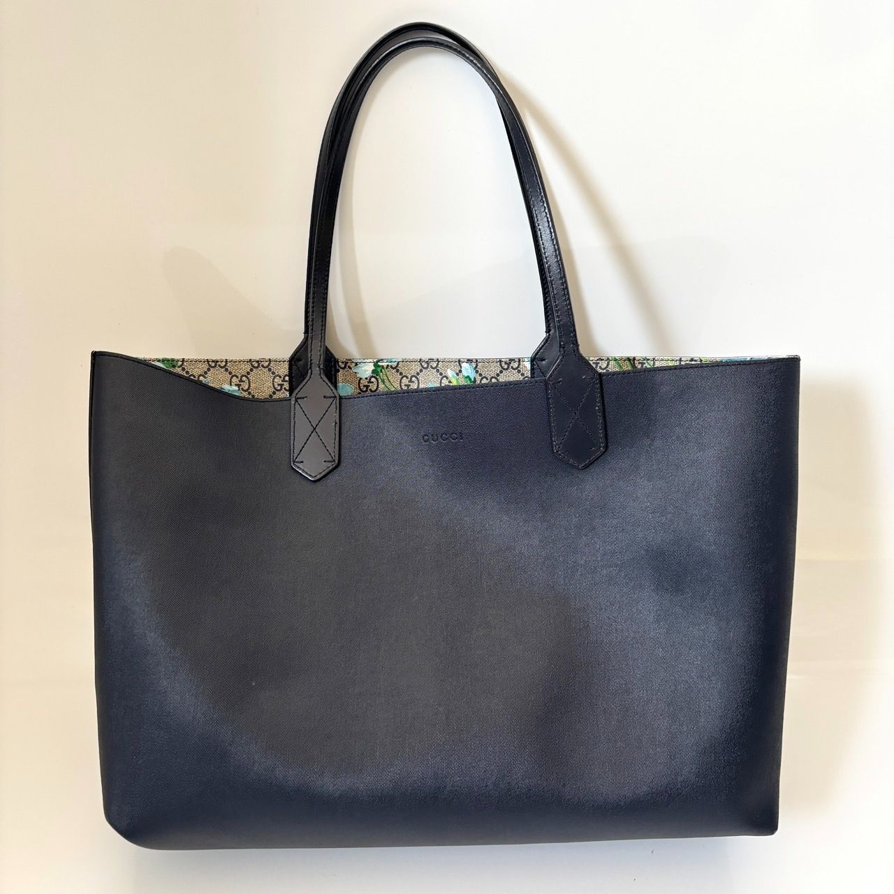 GUCCI グッチ トートバッグ リバーシブル GG ブルームス フラワー 花柄