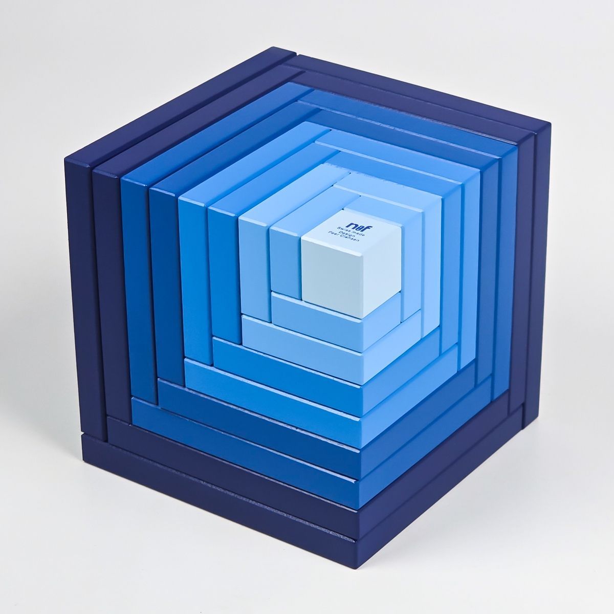 ネフ社 MAERTOY メルトイ社 Cella セラ 木製パズル ブルー　積み木 b109c80a3fad867c83840e7194c32d