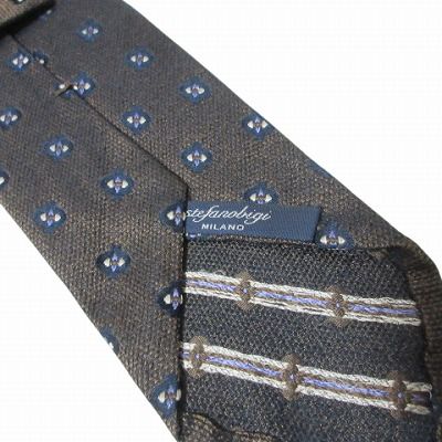 ステファノビジ stefanobigi 美品 ネクタイ レギュラータイ