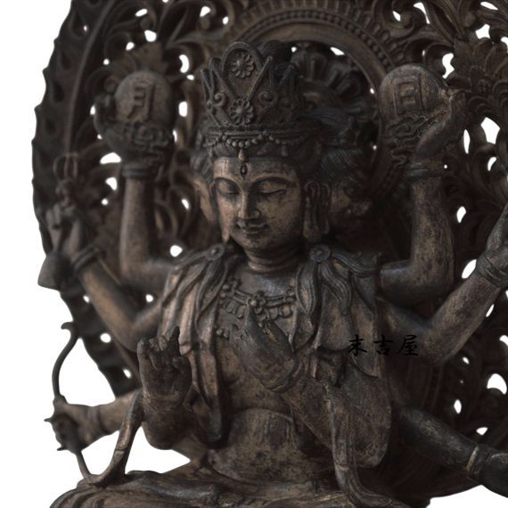 仏教美術 騎猪仏母菩薩 魔利支天護法仏像 銅製 仏像 彫刻 置物 開運 風水 仏教美術 騎猪仏母菩薩 魔利支天護法仏像 銅製 仏像 彫刻 置物