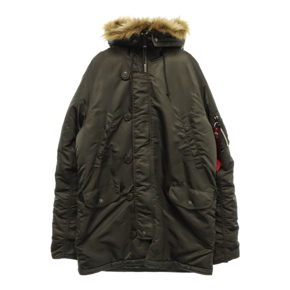 n3-b フードファー ALPHA INDUSTRIES INC (アルファインダストリーズ) ファーフード