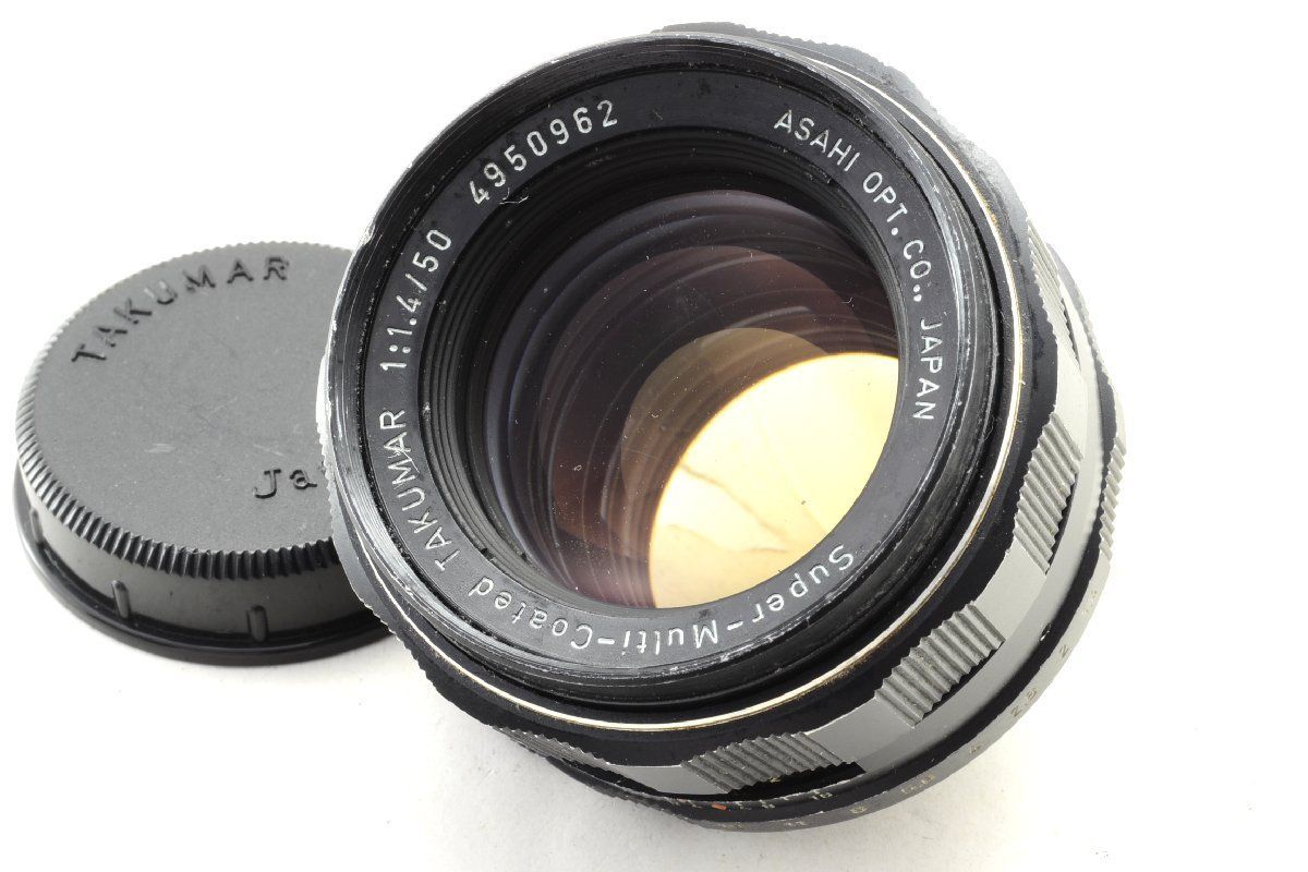 並品】Asahi Super Multi Coated TAKUMAR 50mm F1.4 / M42マウント