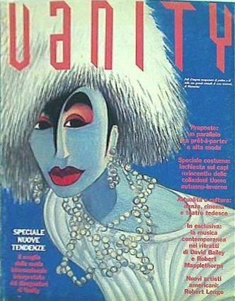 VANITY  Anna Piaggi 1985年 10月号 No.16 VANITY Anna Piaggi 1985年 10月号 No.16 Anna Piaggi's Costume