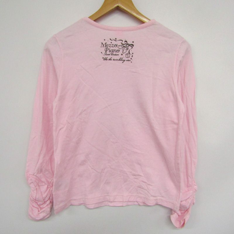 メゾピアノ 長袖Tシャツ グラフィックT キッズ 女の子用 L(160)サイズ