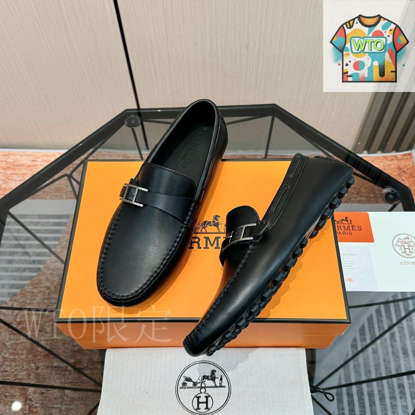 HERMES エルメス クラシック メンズ ローファー01-FN76 - メルカリ