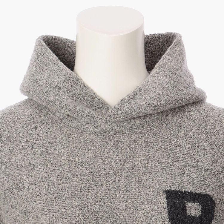 BRIEFING HOL B LOGO KNIT HOODIE 【公式通販】