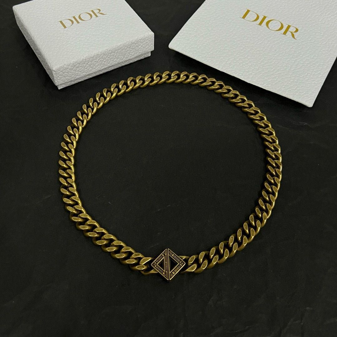 ✨新品✨【DIOR】CD DIAMOND チェーンリンク ネックレス @July jewelry