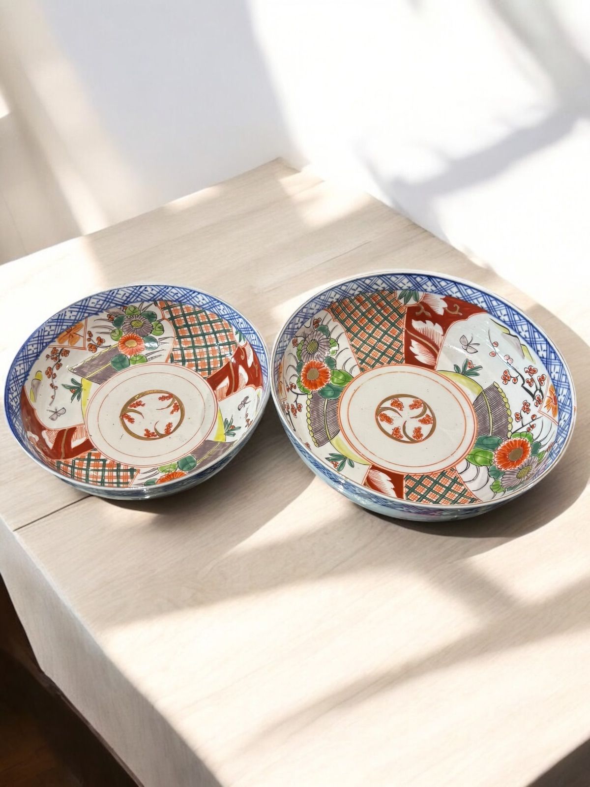 古織部 古い 陶器 菱形 小皿 盛皿 五枚 箱付 時代物 2025年最新