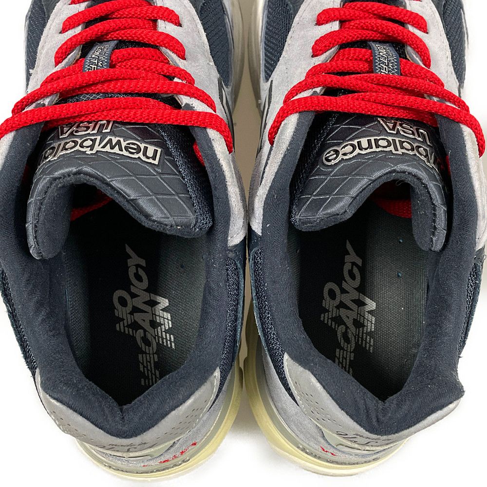 NEW BALANCE ニューバランス NO VACANCY INN 品番 US990MC3 シューズ グレー×ネイビー サイズUS9=27cm 正規品 / 31593