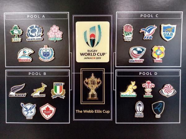 20UNIONS COLLECTION PINS　ラグビー　ワールドカップ ピン ラグビーワールドカップ2023 フランス | 菊川宝飾 | 大丸下関店公式