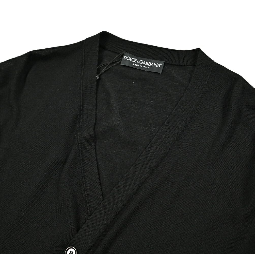 DOLCE & GABBANA ロングカーディガン 8Bダブル Vネック