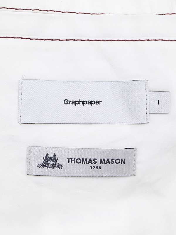 Graphpaper グラフペーパー 20SS THOMAS MASON ストライプテーラード