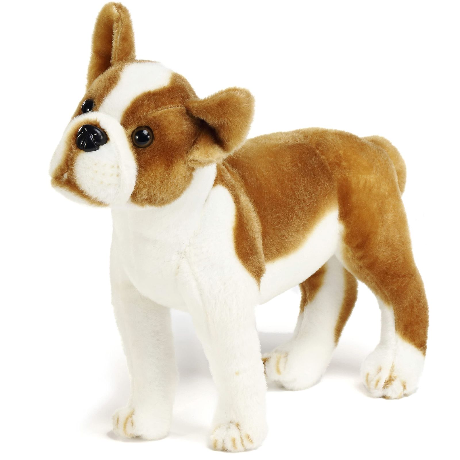 VIAHART (ビアハート)【 Tiger Tale Toys (タイガーテールトイズ)】 ボストン・テリア ボクサー 犬 大きい ぬいぐるみ リアル 16インチ (40) ペット 大型犬 (14.5 Inch) [14.5 Inch]