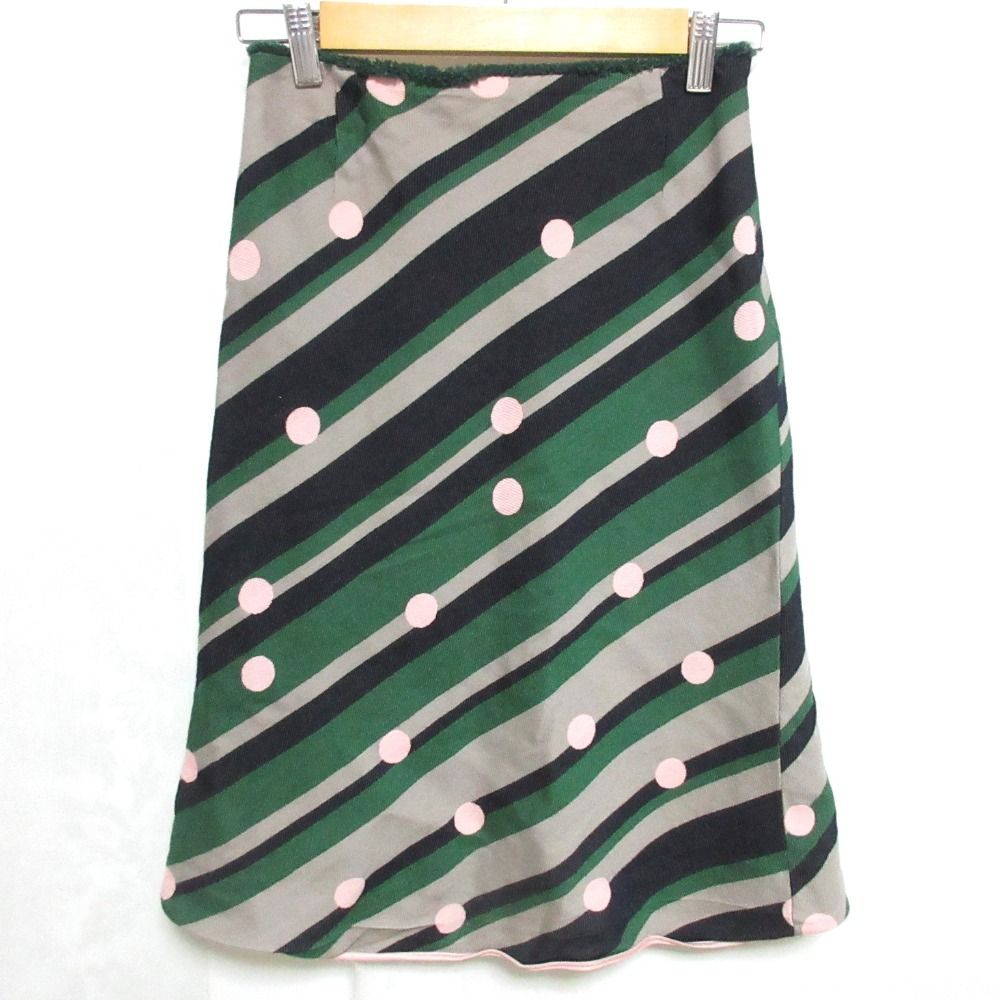 良品 mina perhonen ミナペルホネン festival ドット×ストライプ柄  