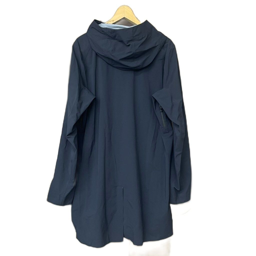 デサント SHELL ALL ナイロンコート マウンテンパーカー O 紺 ネイビー DIA 3755