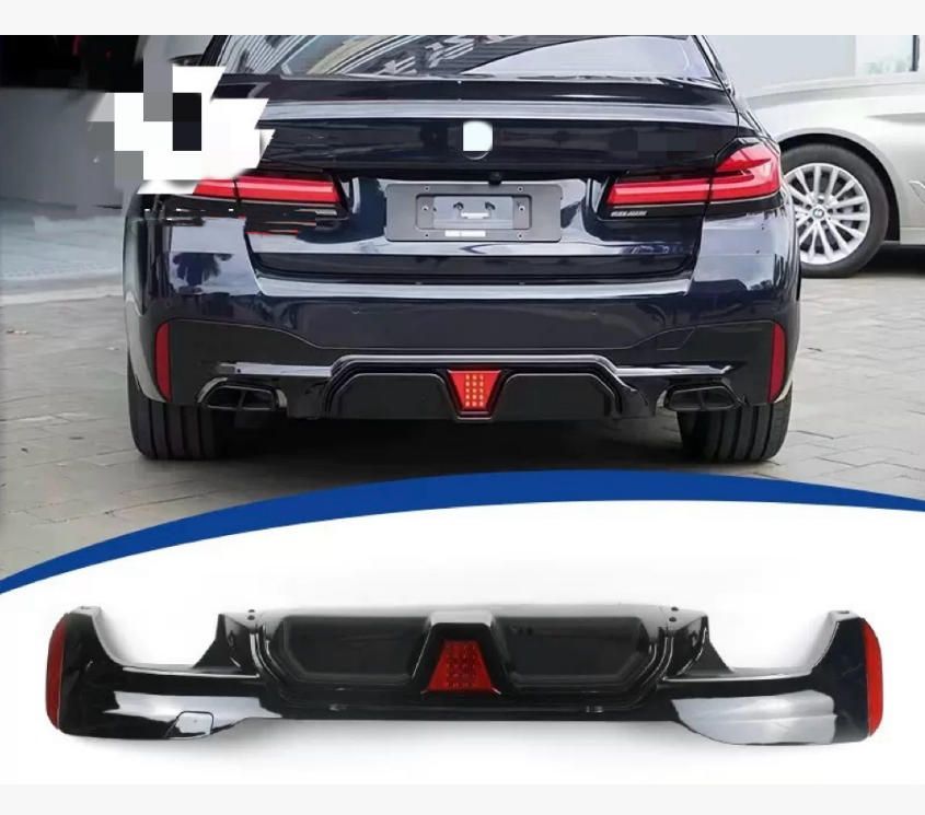 bmw18 -23款5系CSの明るい黒を適用して改装して交換しますCSはランプを持って後唇G30G38運働尾唇を持ちます