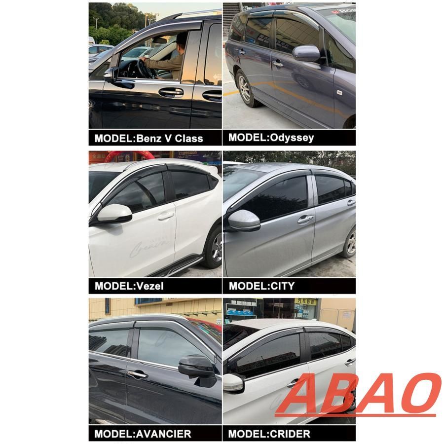 現行G450D ウィンドウバイザー スモーク 4個セット 【 ベンツ 純正