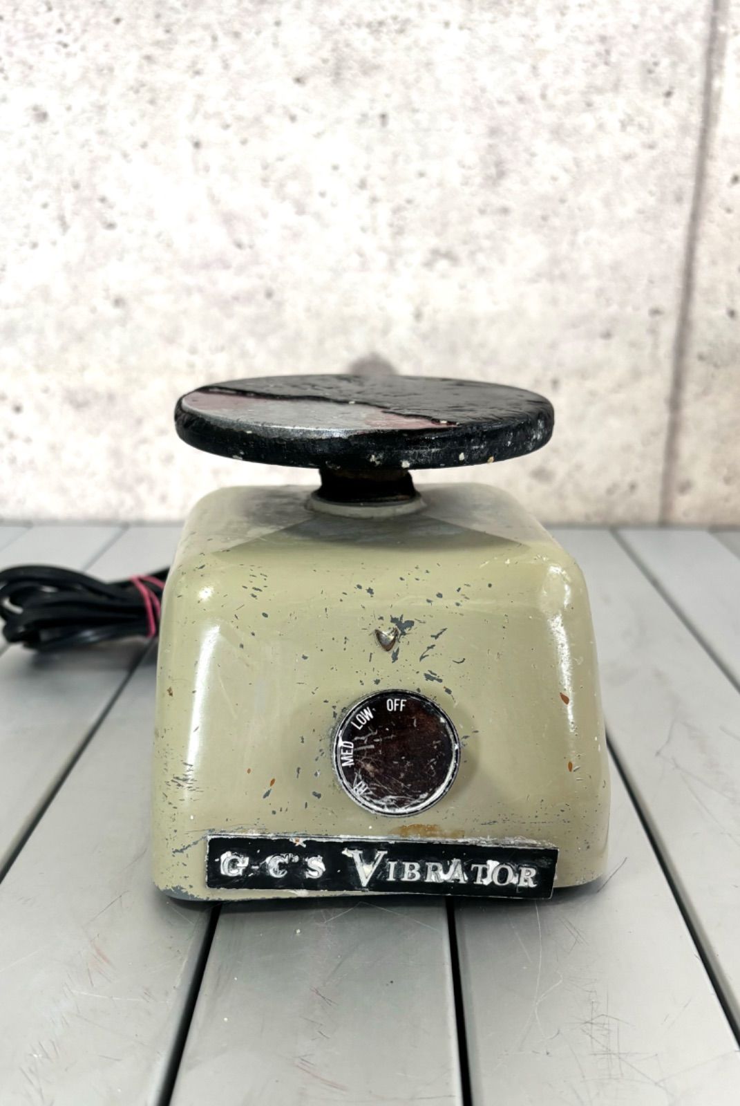 振動確認済 GC バイブレーター VIBRATOR動板約100mm(直径)歯科技工 メルカリ