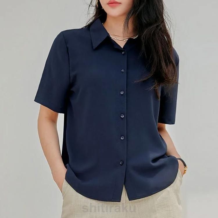 ワイシャツ 半袖 レディース ブラウス シャツ 半袖シャツ レディース トップス 事務服 ブラウス おしゃれ 襟付き ブラウス ワイシャツ 通勤 通学 ワイシャツ 半袖 レディース ブラウス シャツ 半袖シャツ