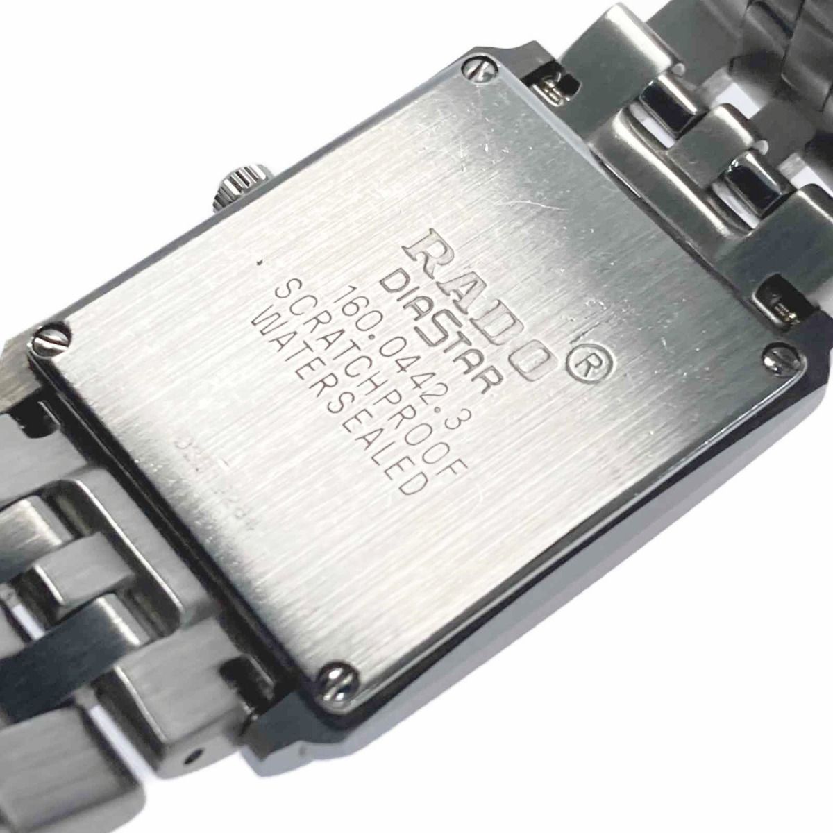 RADO ラドー ダイヤスター デイト 160.0442.3 シルバー クォーツ