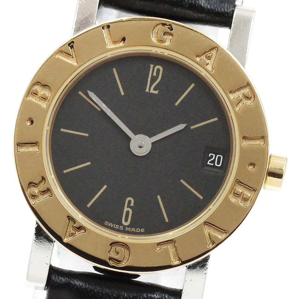 ブルガリ BVLGARI BB23SGLD ブルガリブルガリ デイト クォーツ レディース_912595