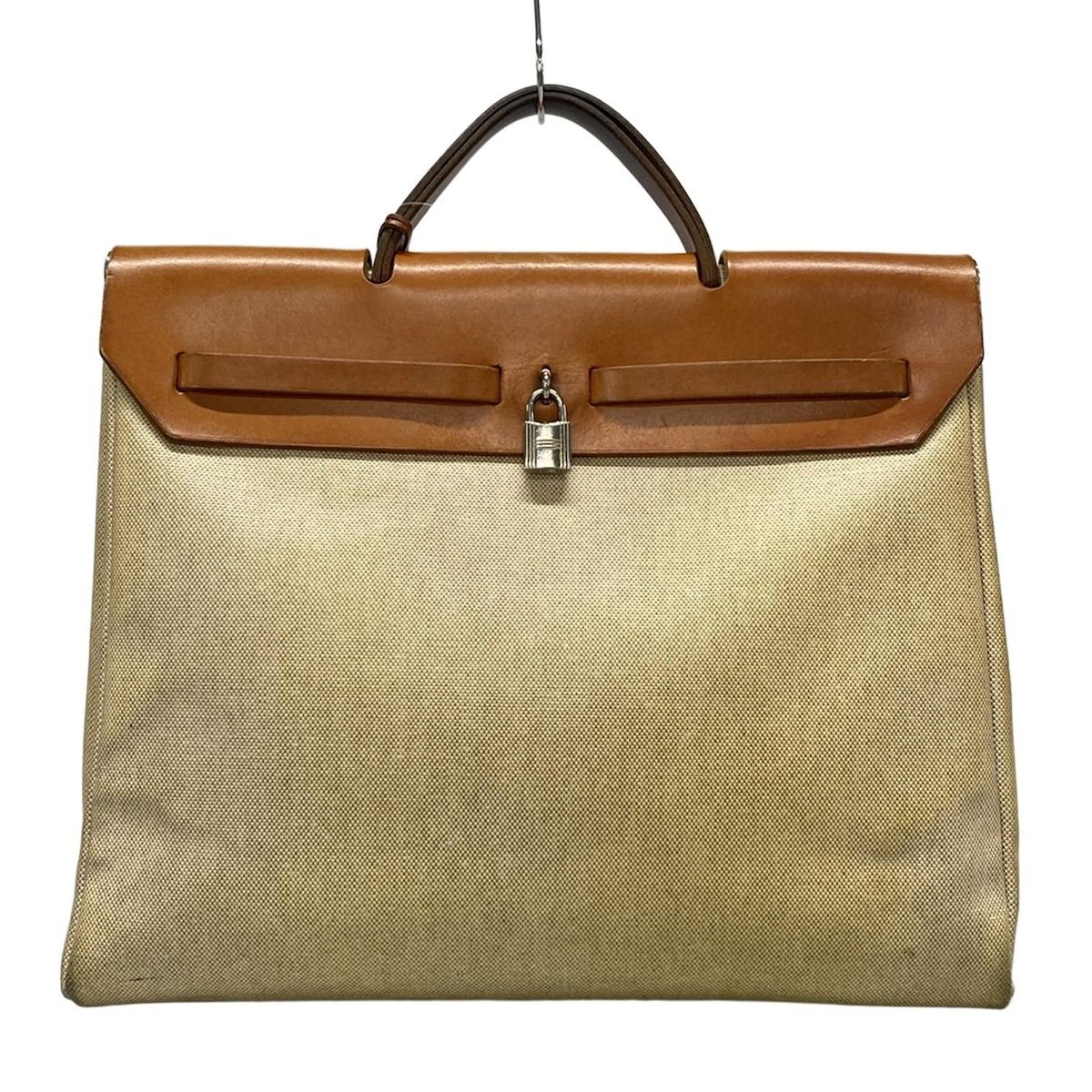 HERMES エールバッグ 変えバッグ　ベージュ ブラウン HERMES(エルメス) ハンドバッグ エールバッグMM ベージュ