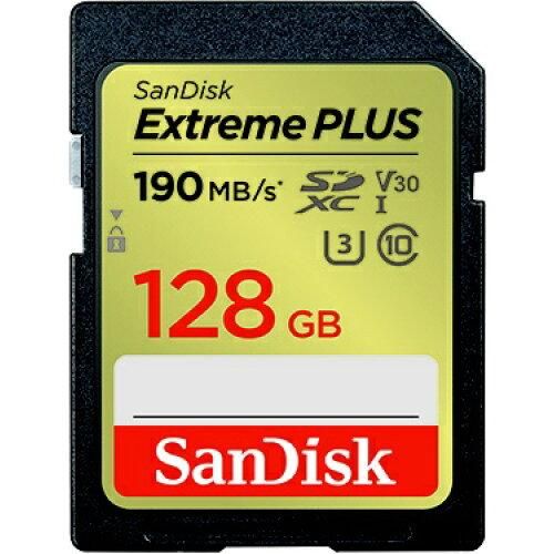 4営業日で発送 サンディスク SDSDXWA128GJBJCP SanDisk Extreme PLUS SDXC UHS-Iカード 128GB SDSDXWA-128G-JBJCP Class10 128GB
