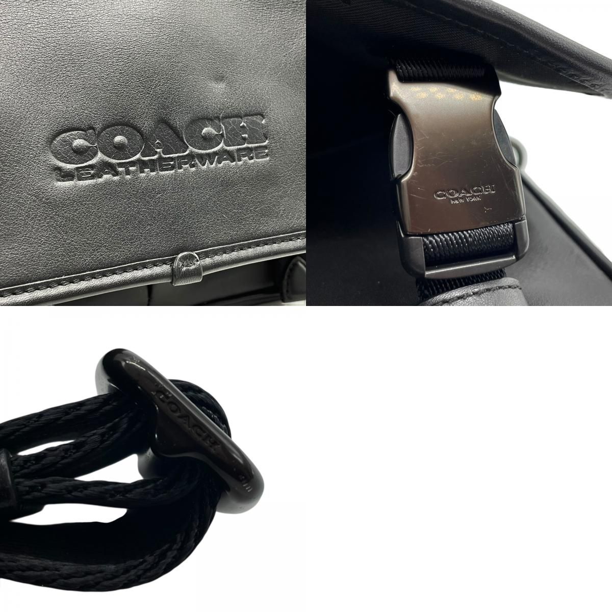極美品 COACH コーチ League リーグ メッセンジャーバッグ C9157  
