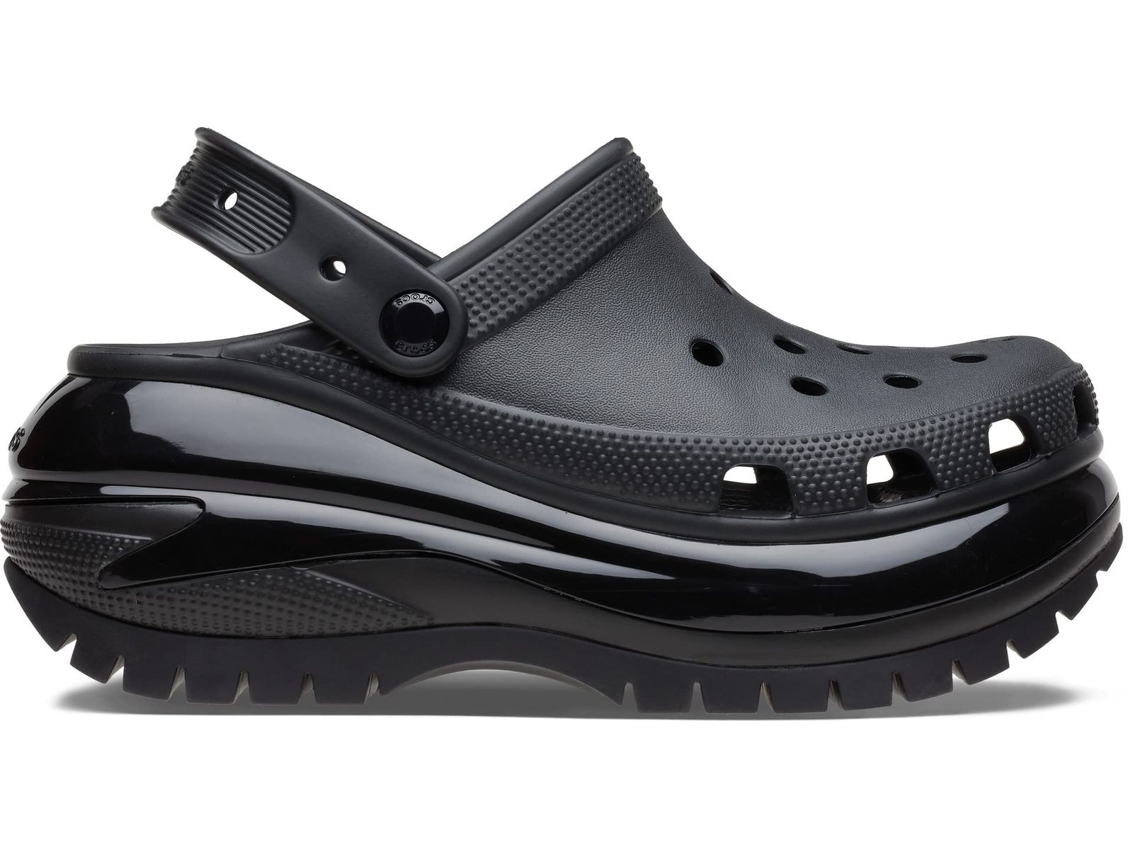  クロックス Classic Mega Crush Clog 207988 Black M 4 W 6 22 cm ブラック 22.0 その他 靴