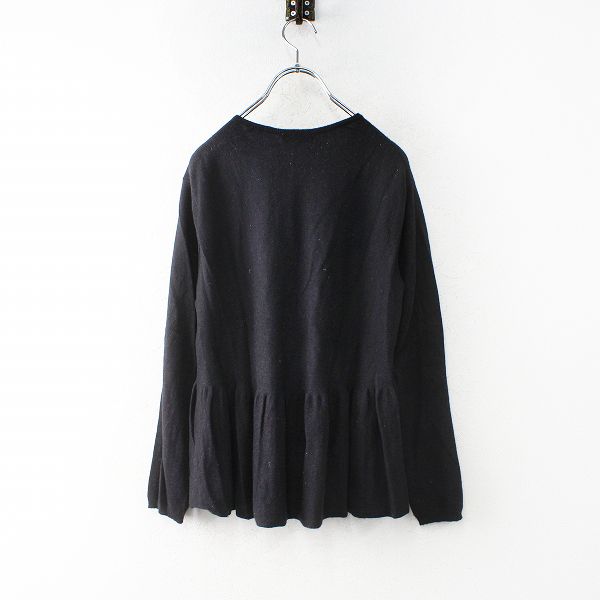 2019AW Drawer ドゥロワー カシミヤウール混 16Gヘムフレアプル 