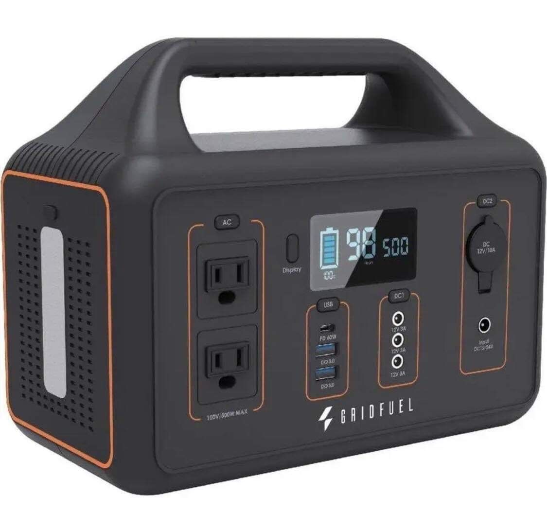 一度のみ使用】大容量ポータブル電源 156000mAh 500W 560WH