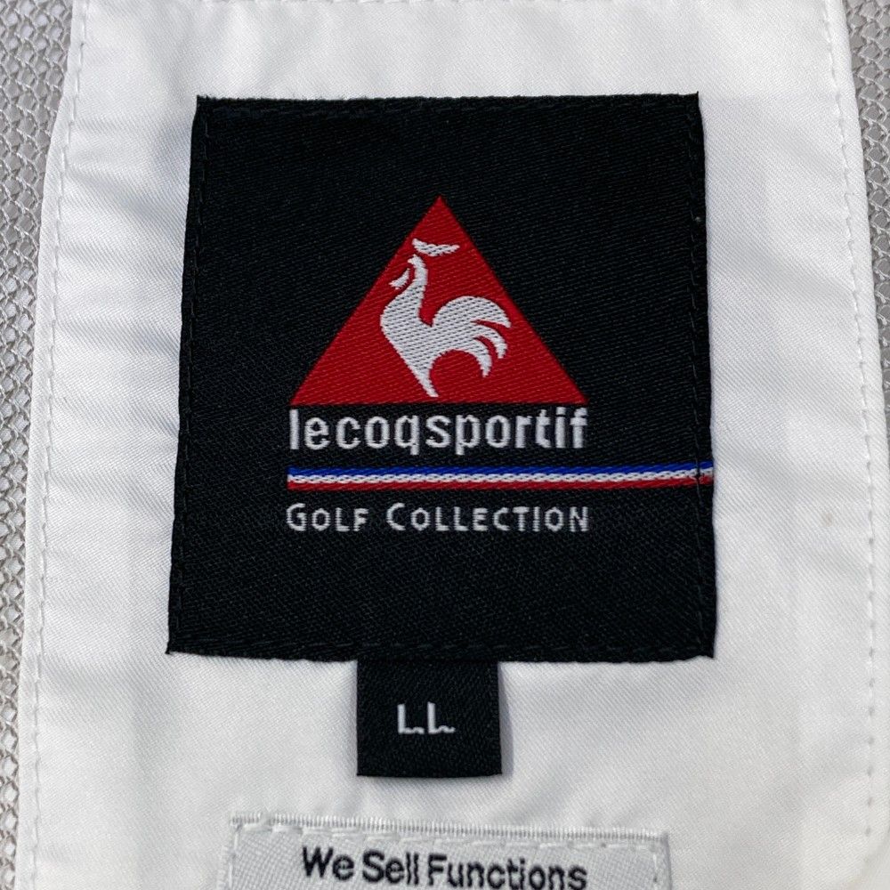 サイズ：LL LE COQ GOLF ルコックゴルフ 2WAY 裏メッシュ ジップ