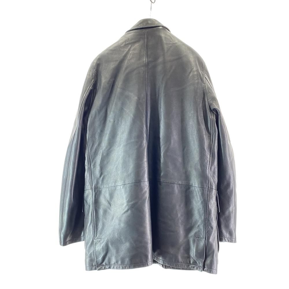 中古】RALPH LAUREN パープルレーベル ラムレザーカーコート サイズM 