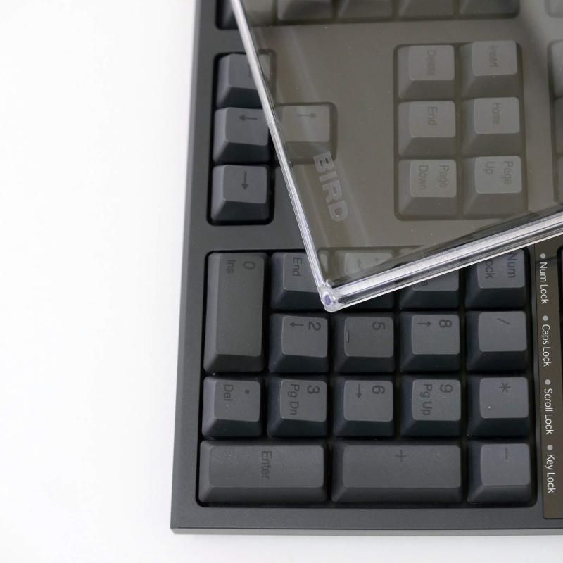 HHKB専用 BIRD Keyboard Roof RF-HHC クリアー 新品 : Bird Electronics HHKB Keyboard Roof (Smoke Black) RF