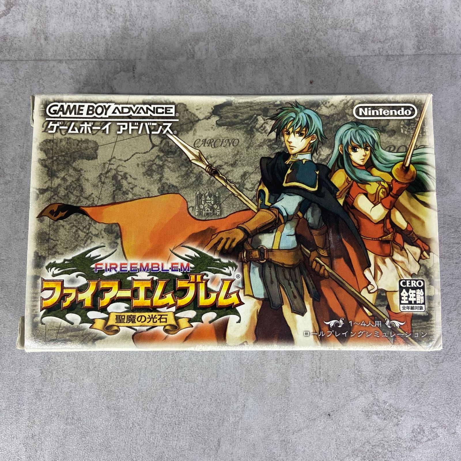 お礼や感謝伝えるプチギフト ファイアーエムブレム 聖魔の光石 任天堂 GAMEBOY ADVANCE ロールプレイング