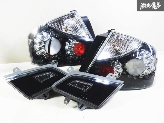 【希少 綺麗】日産純正OP オプション Y50 フーガ 後期 LED テールライト テールランプ 左右 4点 KOITO 220-63989 132-63971 即納 棚E5