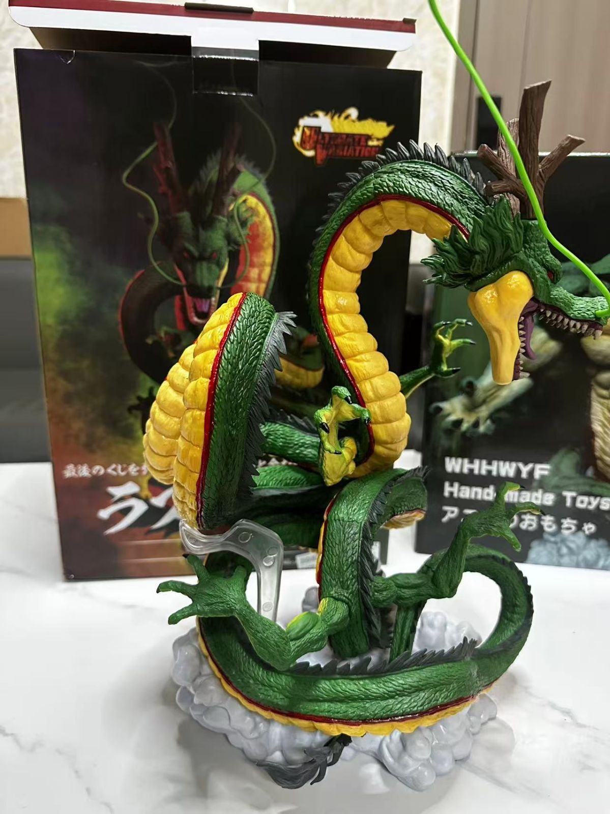♥ドラゴンボール 神龍とポルンガのフィギュア