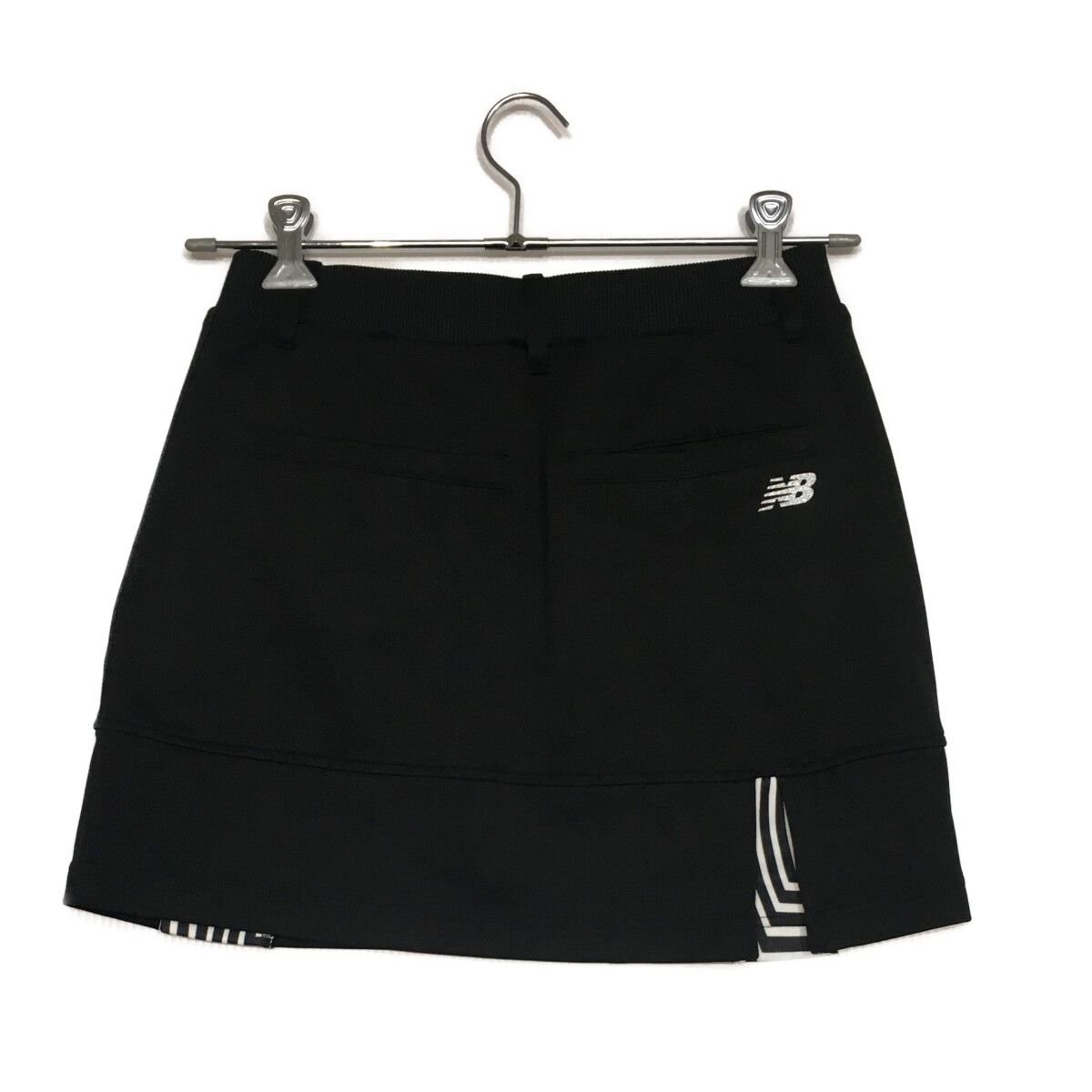 レディース ニューバランスゴルフ New Balance golf スカート 1 M 黒 ブラック ウエストゴム サイドロゴ