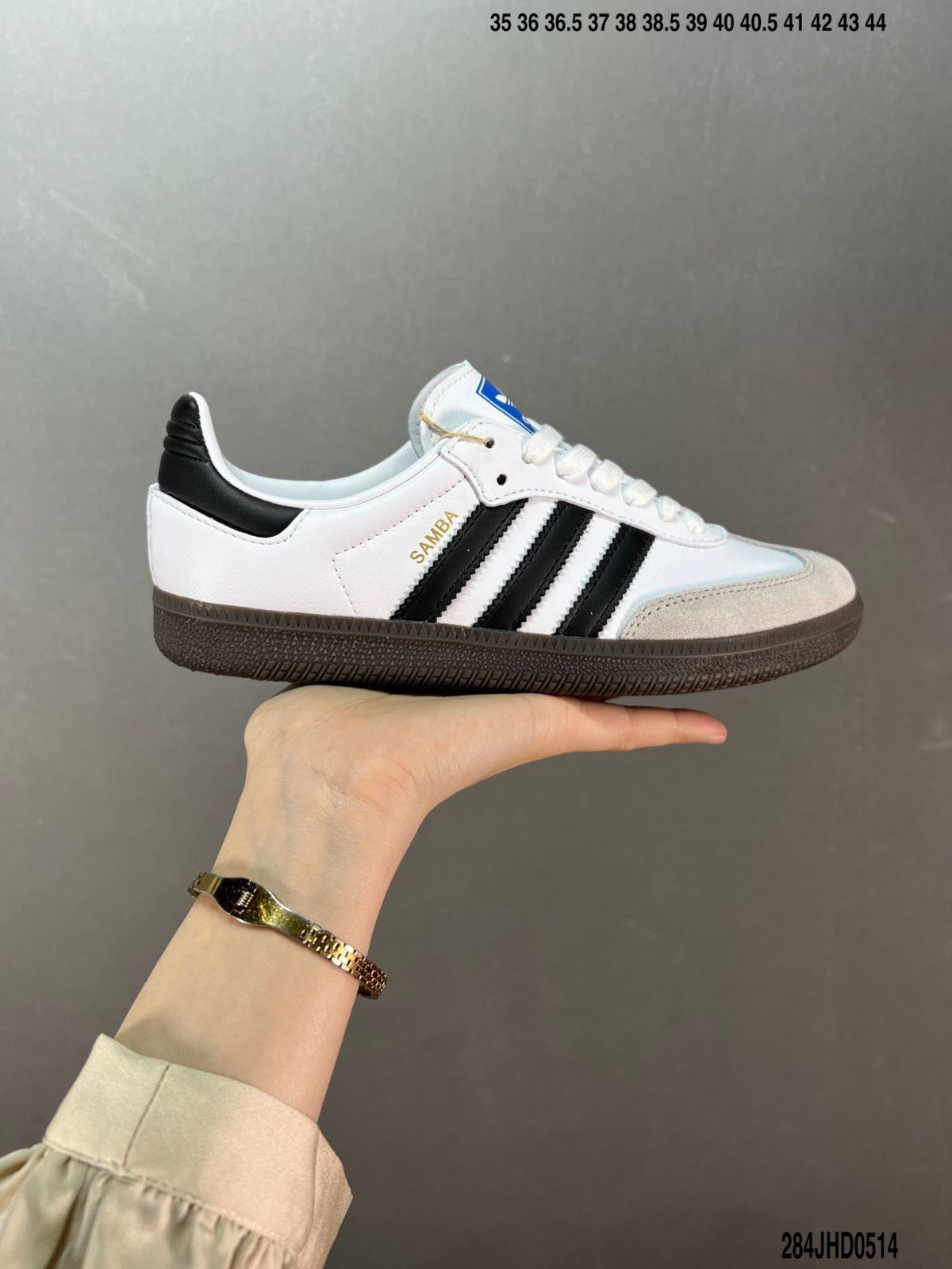 adidasアディダス サンバ Samba OG ホワイト Gum Adidas Originals Samba white