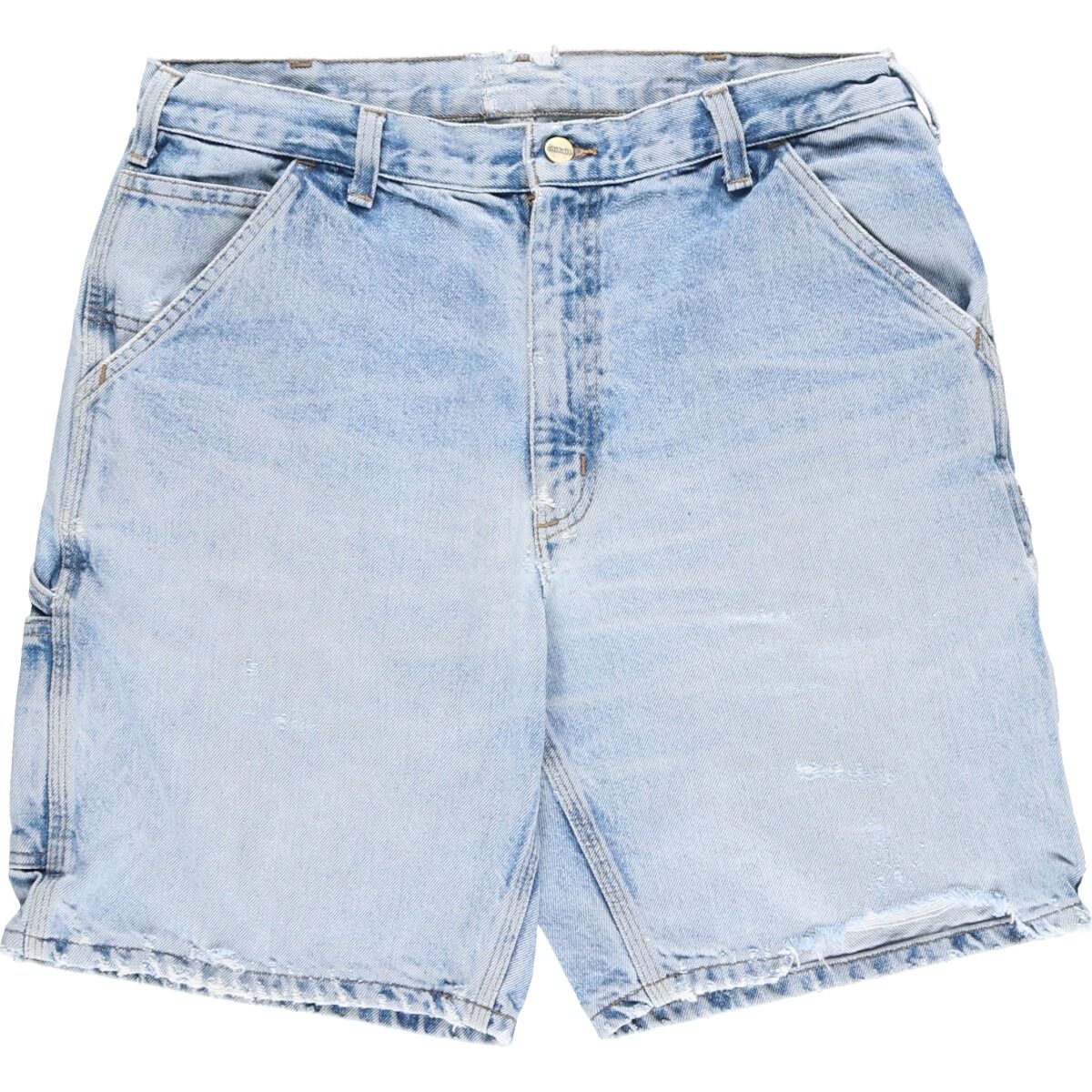 古着 カーハート Carhartt デニムペインターショーツ ショートパンツ メンズw36 /eaa450008 【中古】/eaa450008