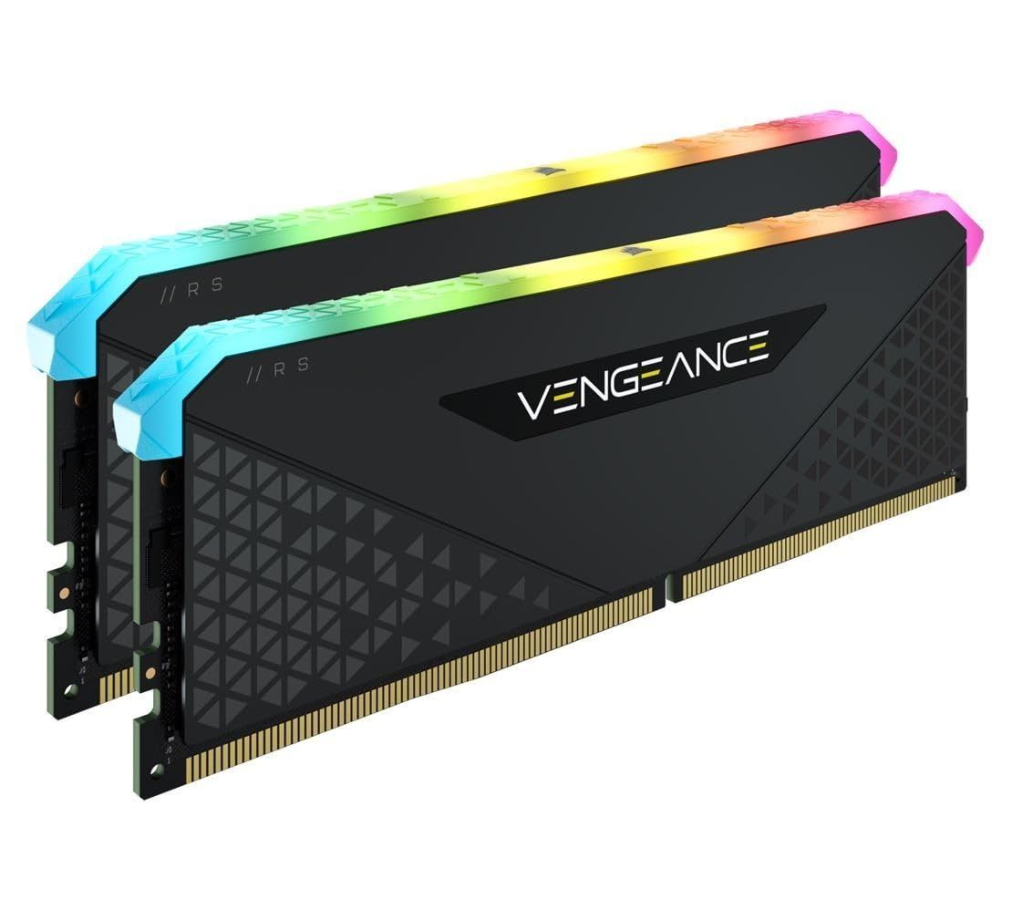 新品 CORSAIR DDR4-32GB 3600MHz CL18 デスクトップPC用メモリ VENGEANCE RGB RS 32GB [16GB×2枚] CMG32GX4M2D3600C18