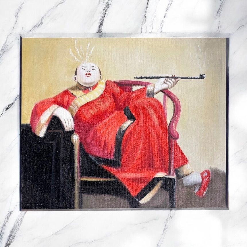 3年保証』 T654 インテリア 絵画 油絵 肖像画 人物画 額装 少女