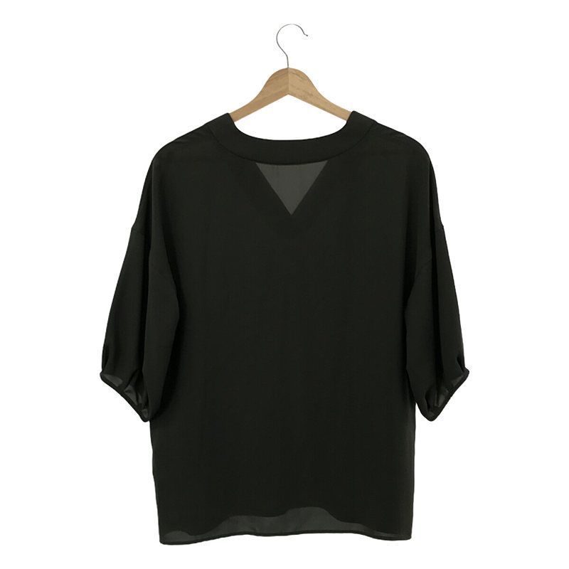 theory luxe / セオリーリュクス | PEAL TWILL KAYA Vネック プル 
