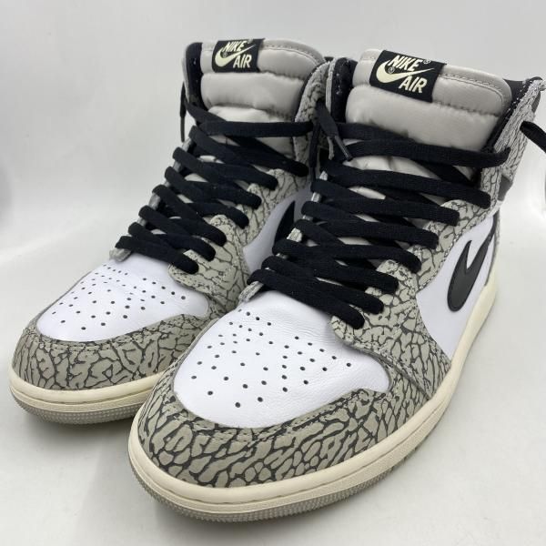 NIKE AIR JORDAN1 High OG WhiteCement|Safari 28cm DZ5485-052 ナイキ 24