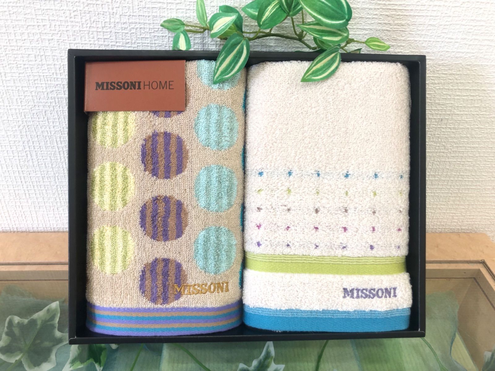 MISSONI ミッソーニ フェイスタオル3種